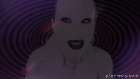 Blonde with neck tattoos gives intense oral in purple-lit studio