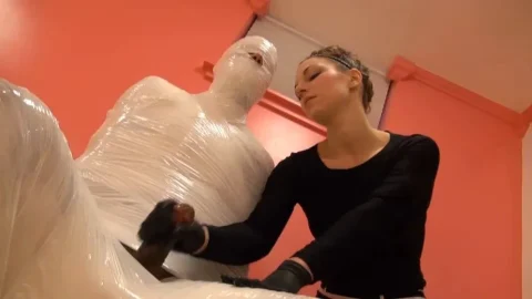 Christina Qccp – White Wrap Blue Balls