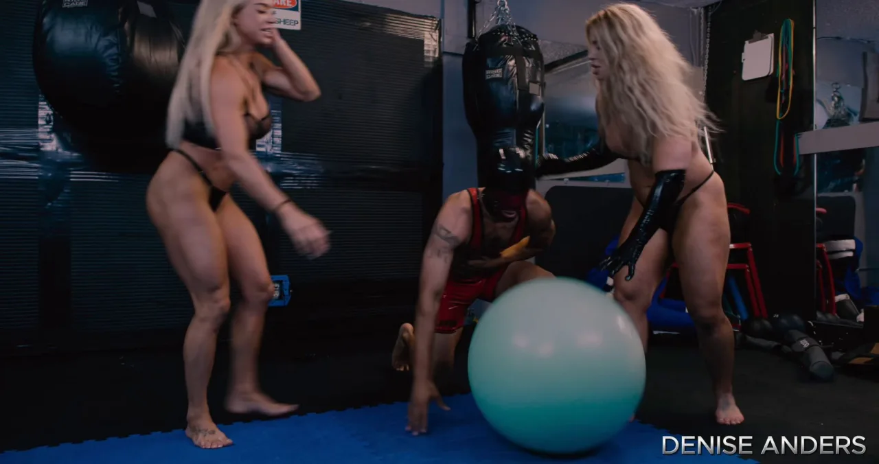 Denise Anders – Femdom Fantasy Double Domination Mixed Wrestling
