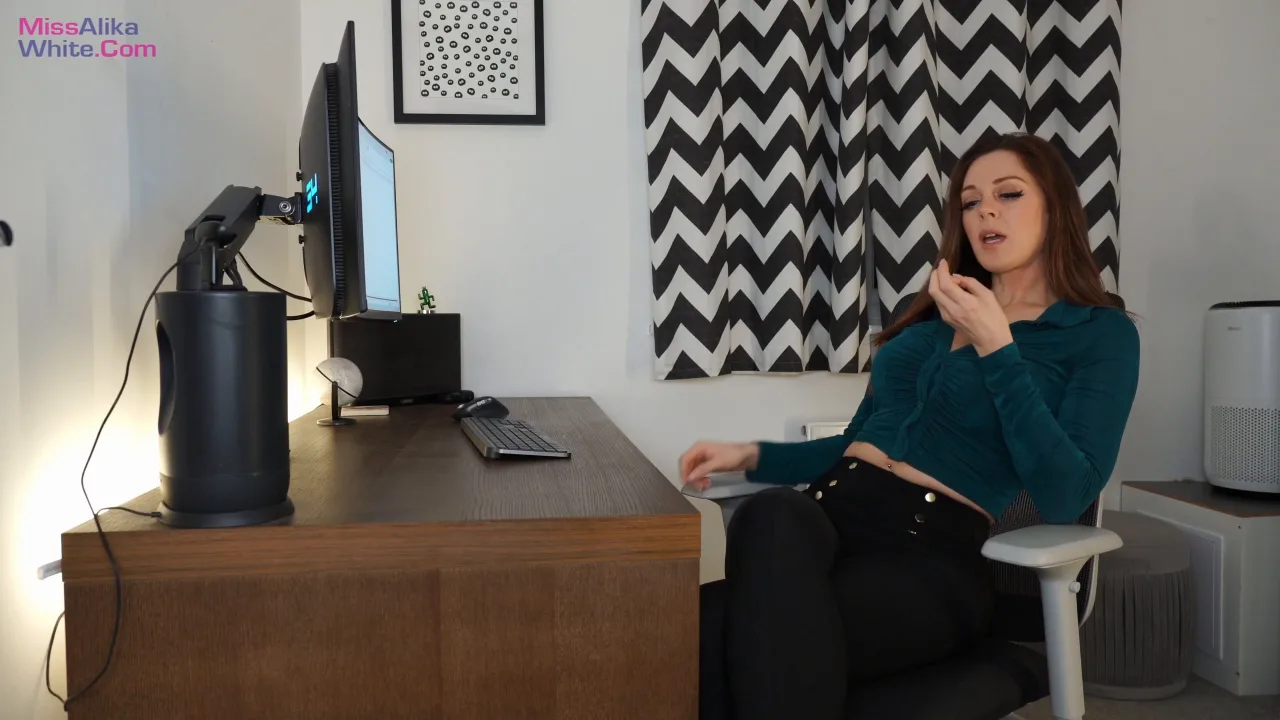 Miss Alika White – Virgin Cucked and Humiliated by Office Crush