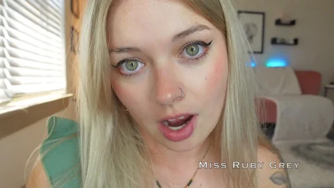 Miss Ruby Grey – BRAINGASM Tease & Face Fuck