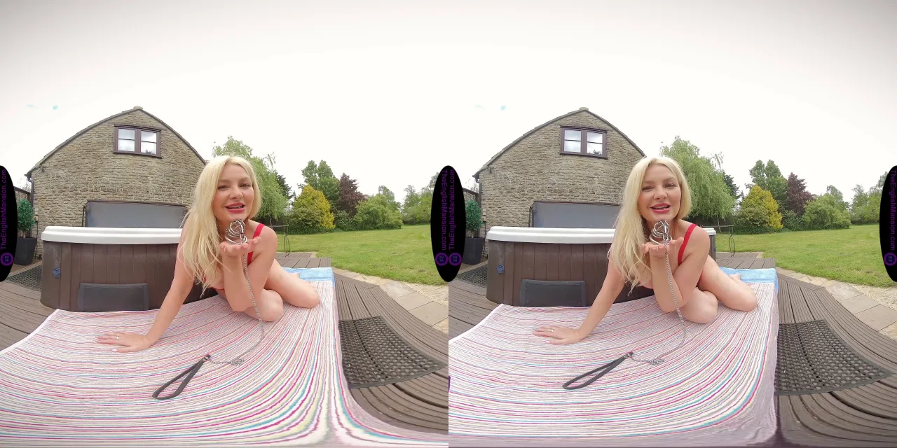 The English Mansion – Lady Sara Borgia – Hot Wife Chastity VR