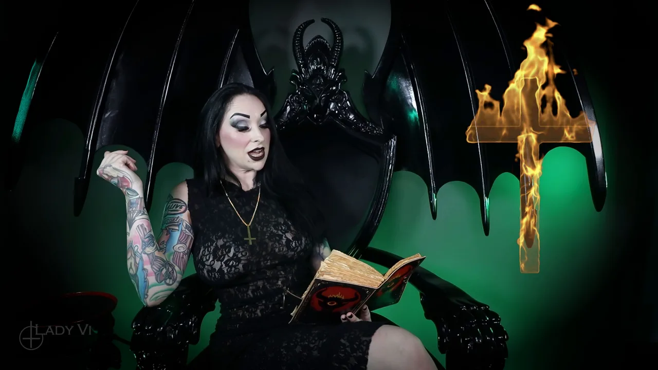 Satanatrix – Lady Vi – Black Tithe Devotional Masturbation Ritual